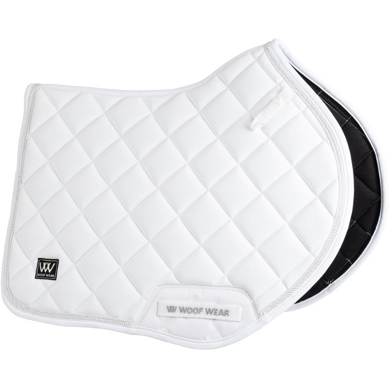 2025 Woof Wear Vision Aura Close Contact Saddle Pad WS0042-WHWH - White